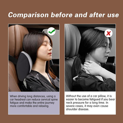 SPRFUFLY Make Relaxing Car Headrest Pillow, Car Neck Pillow for Driving