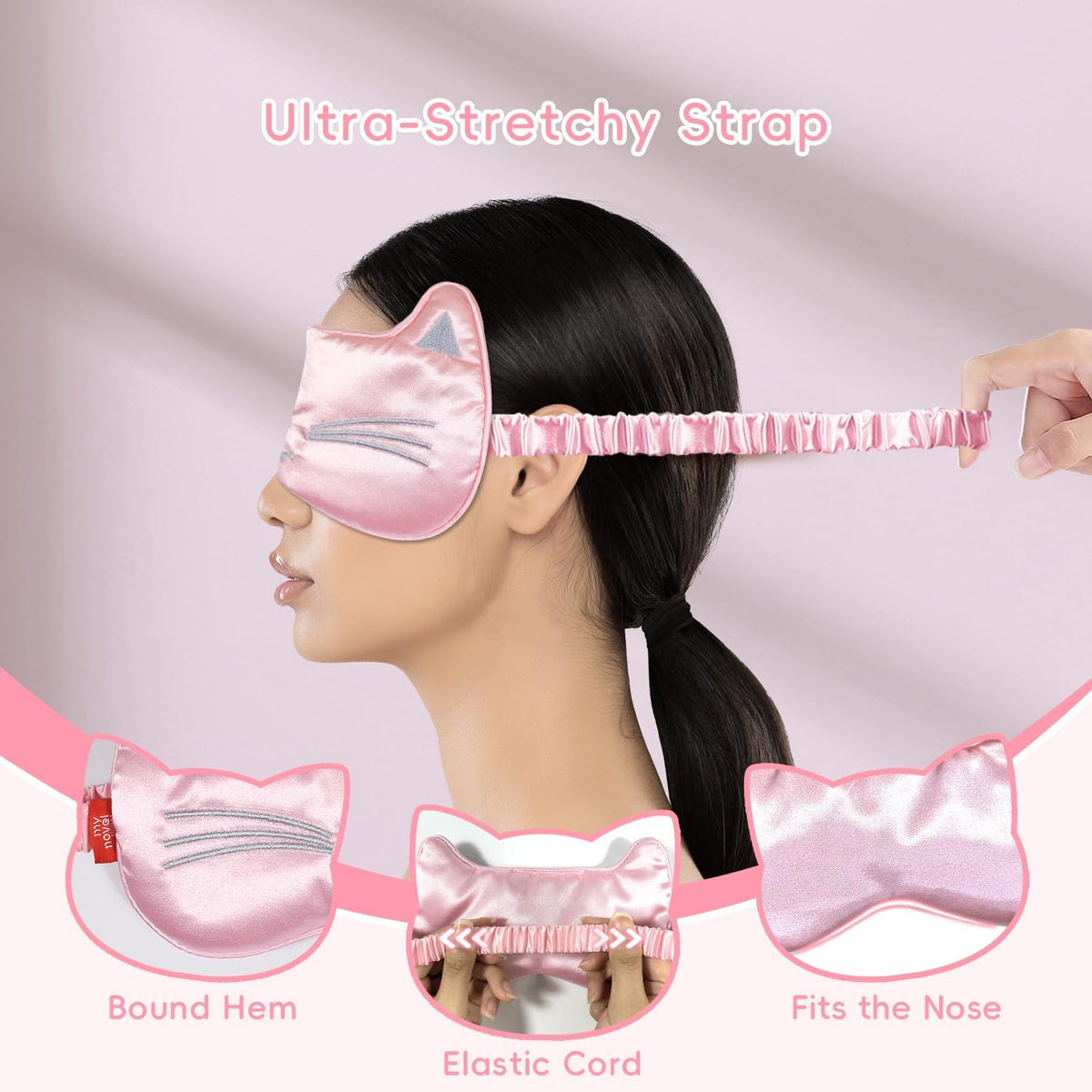 my novel things Cooling Eye Mask and Plush Sleep Mask for Woman 2PCS