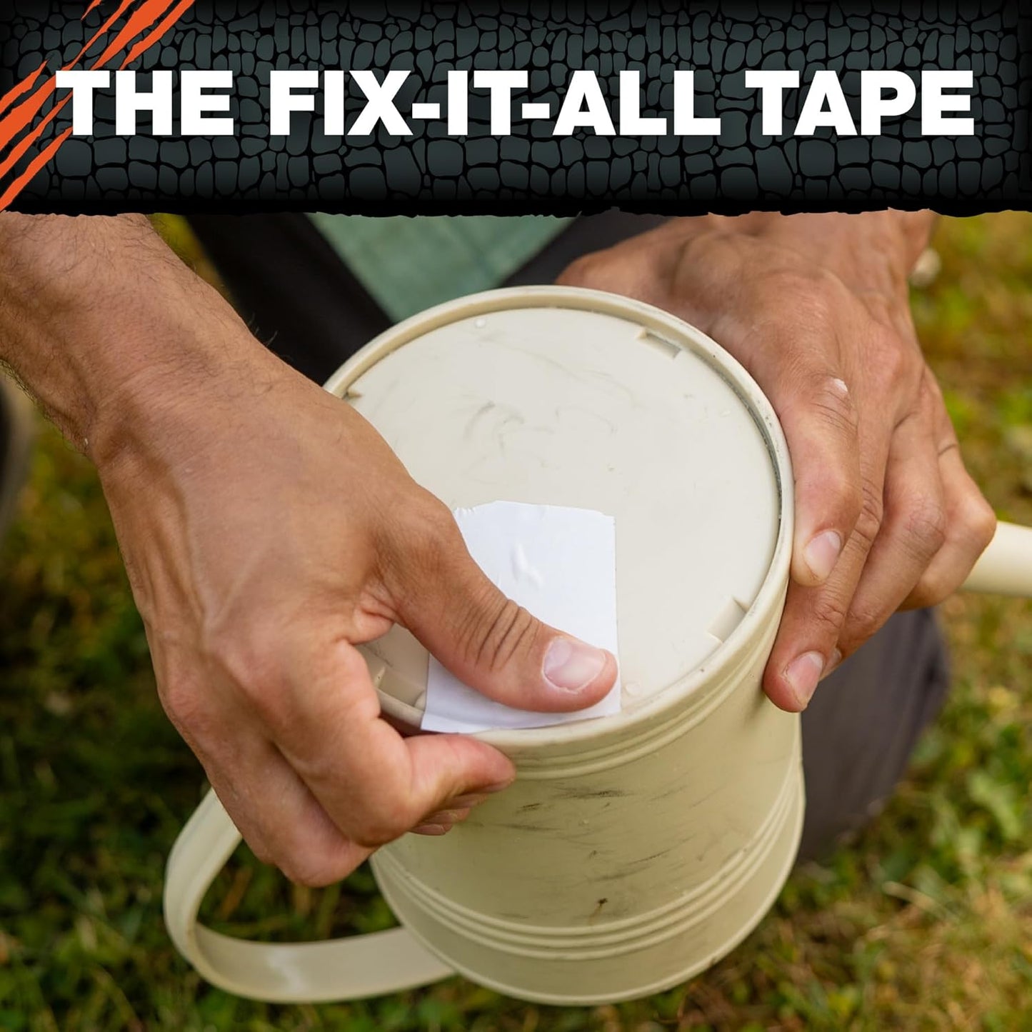 T-REX Waterproof and Repair Tape,1.88" x 30 ft, Ferociously Strong, Extreme Weather & UV Resistant Pool Repair Tape, Works Underwater & Sticks to Wet Surfaces, White, (Pack of 1)