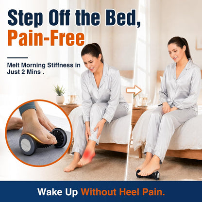 comness Foot and Calf Stretcher-Stretching Strap For Plantar Fasciitis, Heel Spurs, Foot Drop, Achilles Tendonitis & Hamstring. Yoga Foot & Leg Stretch Strap. (Black)