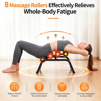 Mini Inversion Table with Rollers, Back Extension Machine