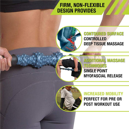 Pro-Tec Athletics Rollers, RM Extreme, RM Extreme Mini Roller, Cryosteel Ice Roller, Portable Roller, Deep Tissue Massage, Muscle Relief, Hamstring, Quadriceps, Multi-Directional, Enhance Performance