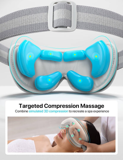 ALLJOY Eye Massager with Heat and Cooling, FSA Eligible HSA
