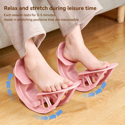 Foot Rocker Calf Stretcher, Multi-Angle Stretching Board with Massage Nubs, for Achilles Ankle Stretch Plantar Fasciitis Relief and Balance Training Exercise Equipment