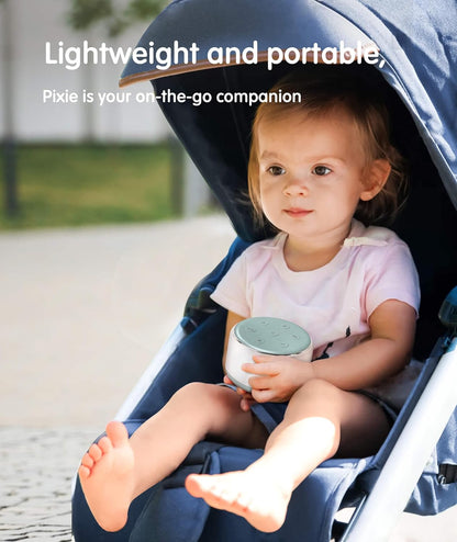 FamiSym Rechargeable White Noise Sound Machine Baby with Night Light