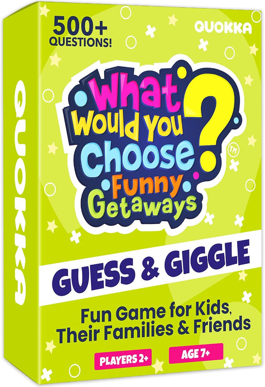Travel Card Game for Teens, Kids, Adults - Party Games for Family Nights