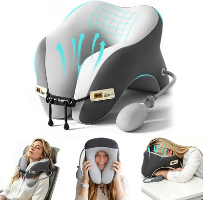 Knee Pillow for Side Sleepers, Alignment Pillow for Side Sleepers, Relief Hip & Sciatica Pain, Nourial Pillow Between Legs for Pregnant Women and Seniors (Grey)