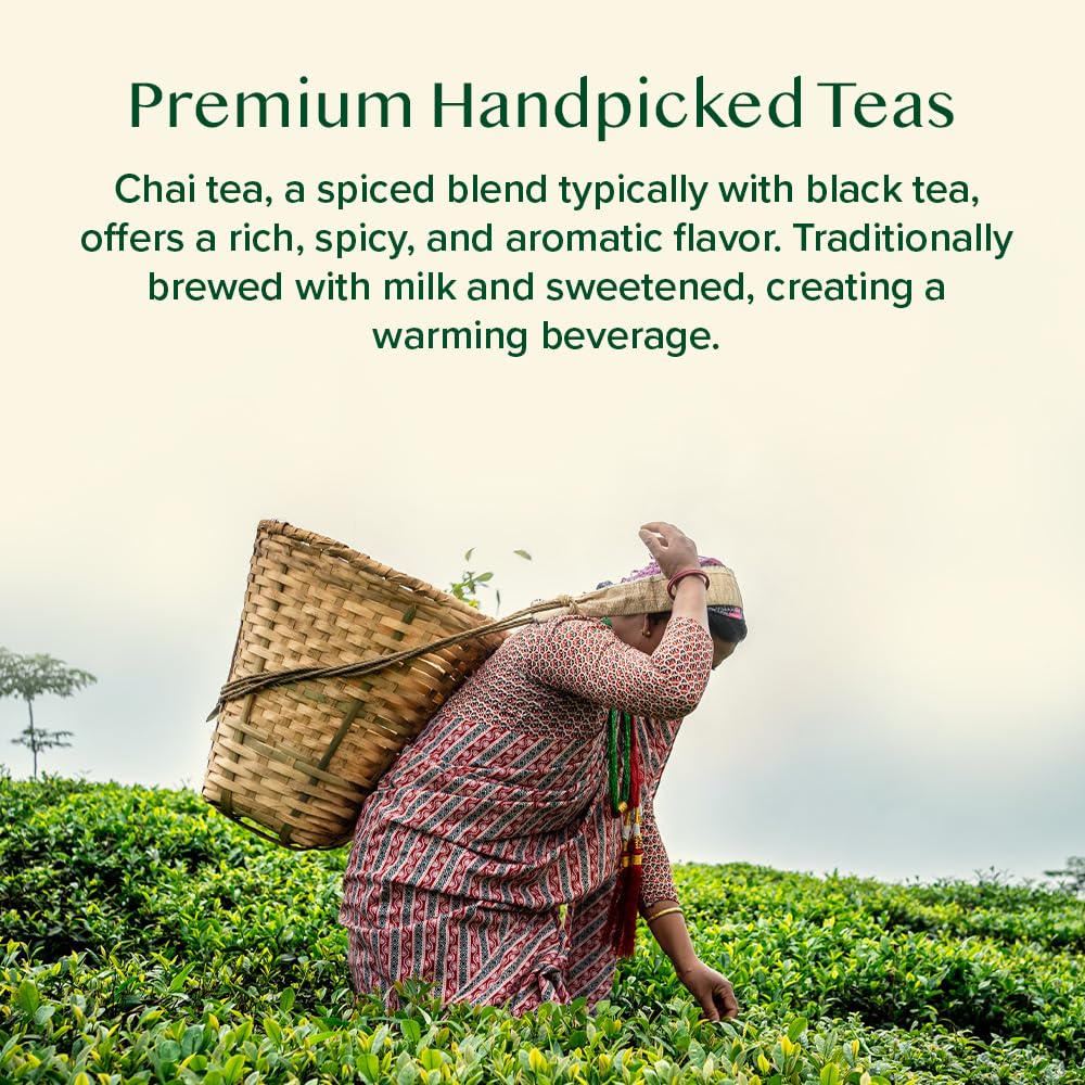 VAHDAM, Assorted Herbal Tea Sampler (18 Tea Bags, 9 Flavors) Caffeine-Free, Non-GMO | Double Infusion, Individually Enveloped Tea Bags | Herbal Tea Assortmen