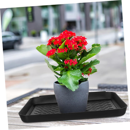 2 pack Wet Boot Tray 13.97 X 10.82 X 1.18 in Shoe Tray for Entryway Indoor Raised Edge Mud Shoe Mat for Floor Protection Lightweight Plastic Storage