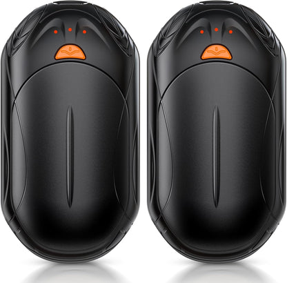 AI Hand Warmers Rechargeable 2 Pack, AI Smart Chips Electric Hand Warmers, 20Hrs Long Safe Heat, Portable Pocket Heater, Gifts for Christmas, Outdoor, Hunting, Golf, Camping Accessories