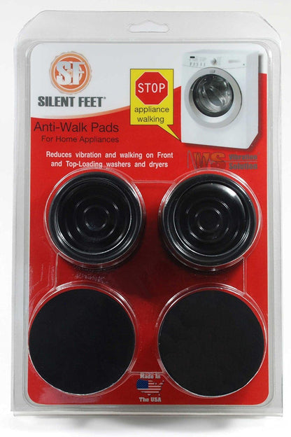Anti-Walk Silent Feet - Anti-Vibration Pads for Washing Machines and Dryers