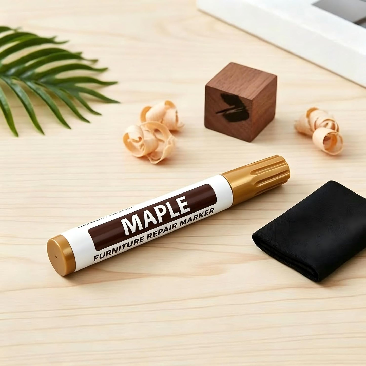 Wood Furniture Repair Pen Fix Scratches Floor Cabinet Table Door(WALNUT) | Restore floors! Top wood stain pen & furniture scratch repair markers. Ideal wood markers for scratches on doors & tables.