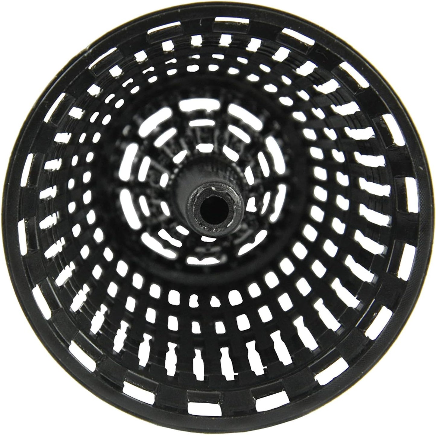 Danco Shower Hair Catcher Baskets, 6-Pack, Black (10739P)