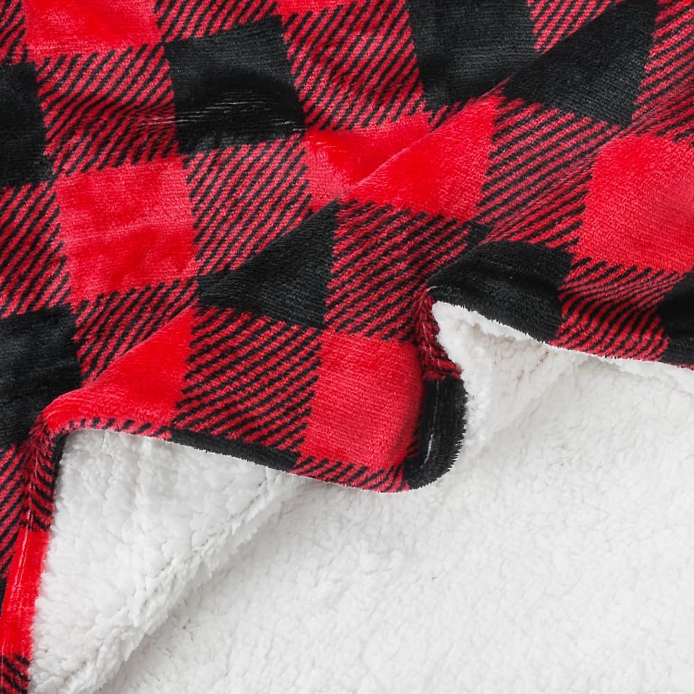 Catalonia Sherpa Wearable Blanket with Sleeves Arms