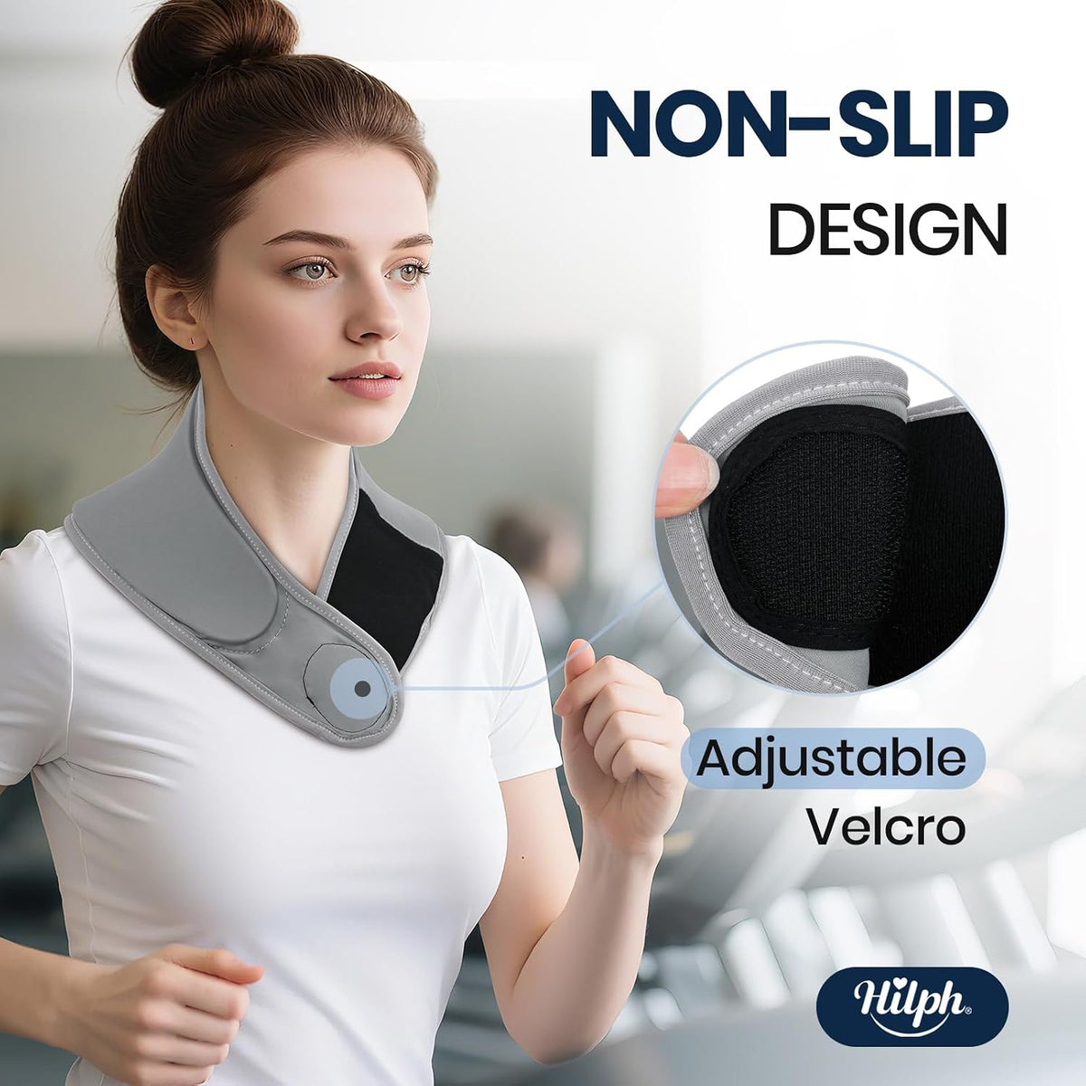 Hilph Neck Ice Pack Wrap Gel, Soft Gel Ice Pack for Cervical Neck Pain