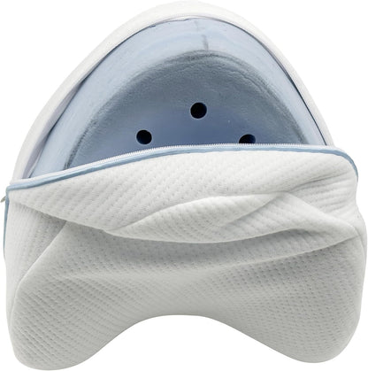 Knee Pillow Cover for Contour Legacy Knee Support Pillow (Gray)