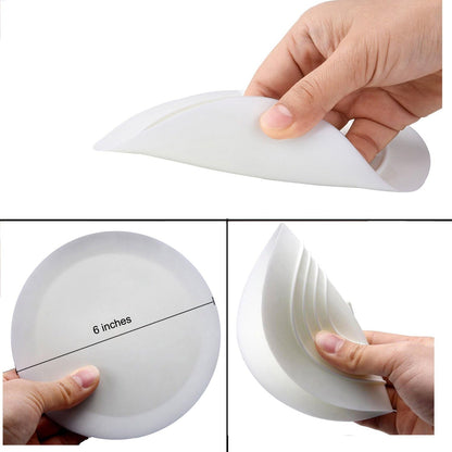 Shower Drain Hair Catcher Tub Stopper, V-TOP Drain Cover for Shower to Catcher Hair, Silicone Bathtub Drain Plug Suit for Bathroom Kitchen and Laundry, 4 Pack