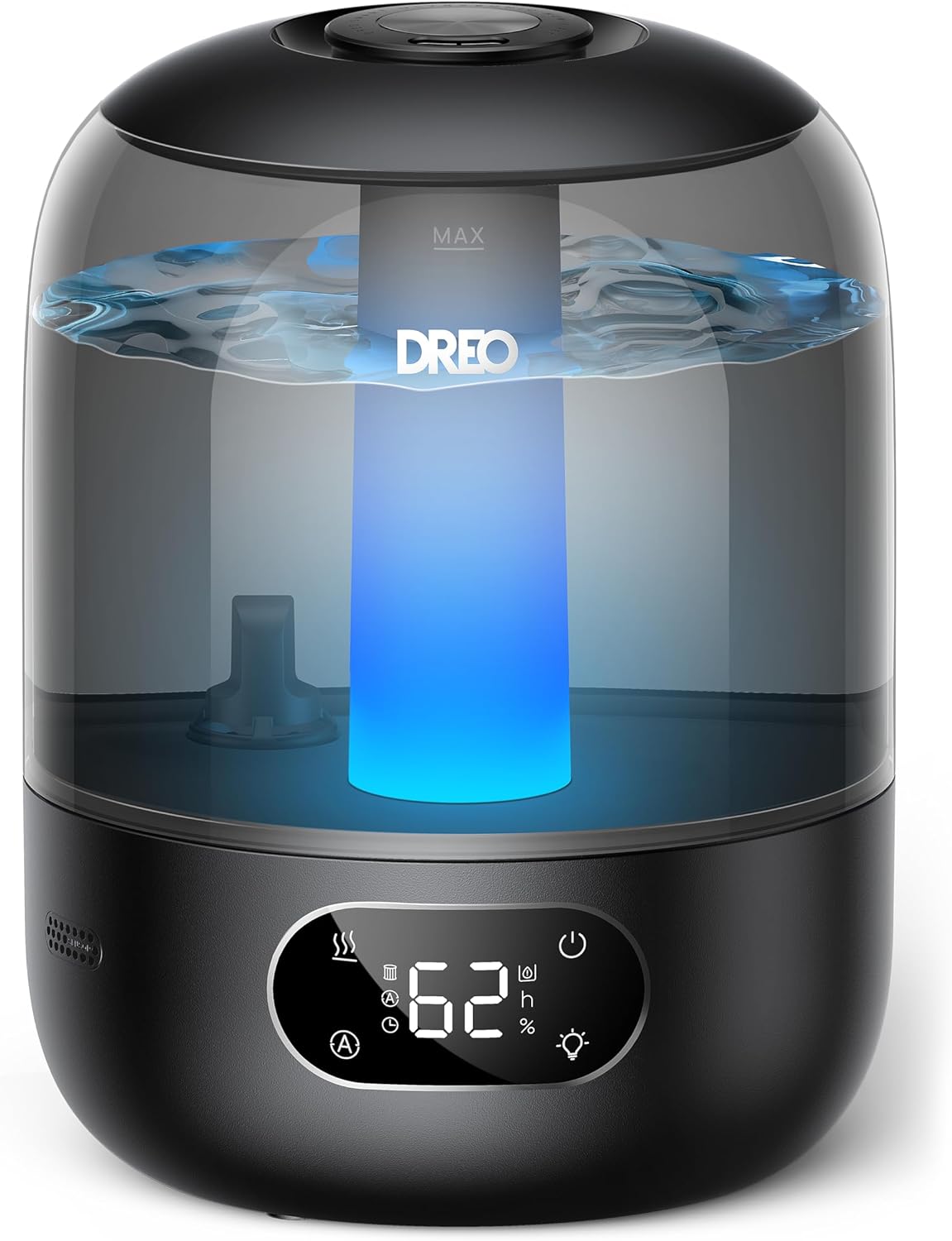 DREO Smart Humidifiers for Bedroom Baby, 30H & 28dB for Nursery