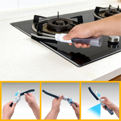 King Origin 12 PCS Home Crevice Cleaning Brush Set | Kitchen Bathroom Cup Lid Straw Dryer Vent Gap Cleaning Tools Household Cleaning Supplies