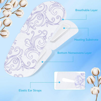 XPCARE 32 Pack Steam Eye Mask Disposable for Dry Eyes Cornea Care-Unscented