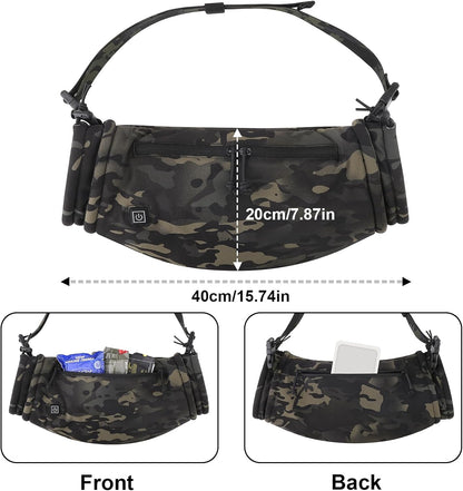 Tactical Hand Warmer,Portable Drop Hanger Waist Handwarmer Pouch for Hunting Golf Camping Fishing, Hiking, Football Winter Outdoor Field Survival.
