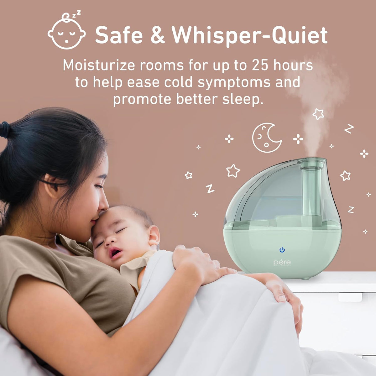 Pure Enrichment PureBaby Ultrasonic Cool Mist Humidifier