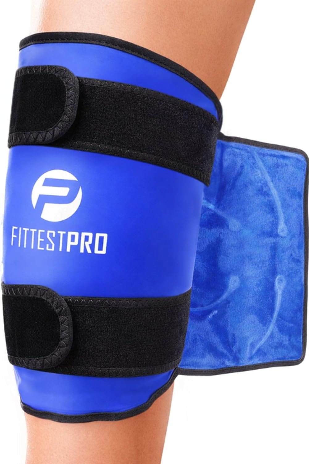 Fittest Pro Ankle Ice Pack Wrap for Swelling, Ice Pack for Injuires Reusable Cold Pack Wrap Hot Cold Therapy Ankle Ice Wrap for Sprained Ankles, Achilles Tendonitis