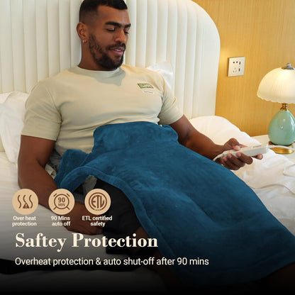 COMFIER Electric Heating Pad for Back, Neck and Shoulders, FSA Eligible HSA