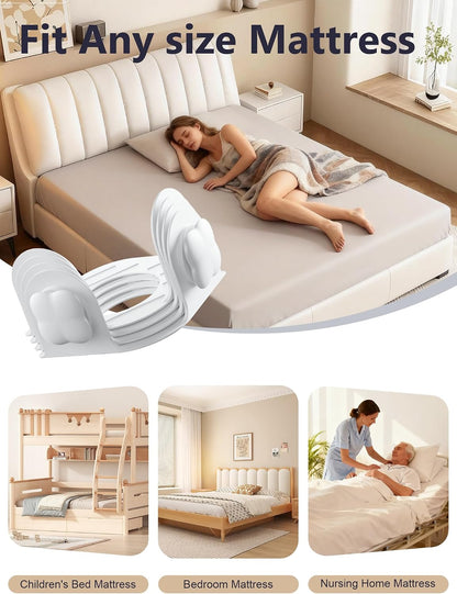 Bed Sheet Holders for Corners, 4-Pack Fitted Sheet Holder Keep Sheets Firm,Fits Any Size Mattress-No More Shifting Bedding