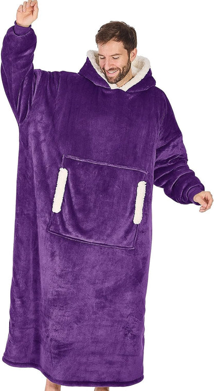 yescool Wearable Blanket Hoodie as Christmas Birthday Gifts for Women Mom - Colors A