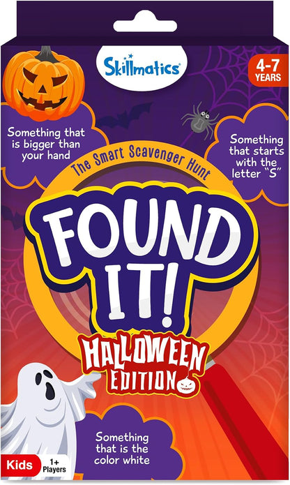 Skillmatics Found It Indoor – Scavenger Hunt Card & Board Game for Kids