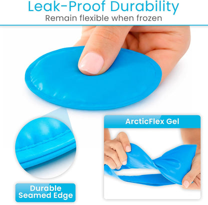 Artic Flex Heated & Cooling Eye Mask for Sleeping - Reusable Gel Ice Pack