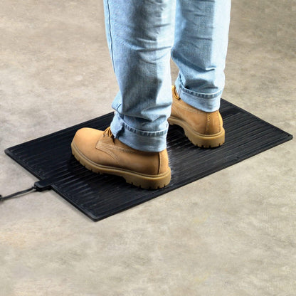 Cozy Products Electric Foot Warmer Under Desk Office Heat Mat, 120 Watts
