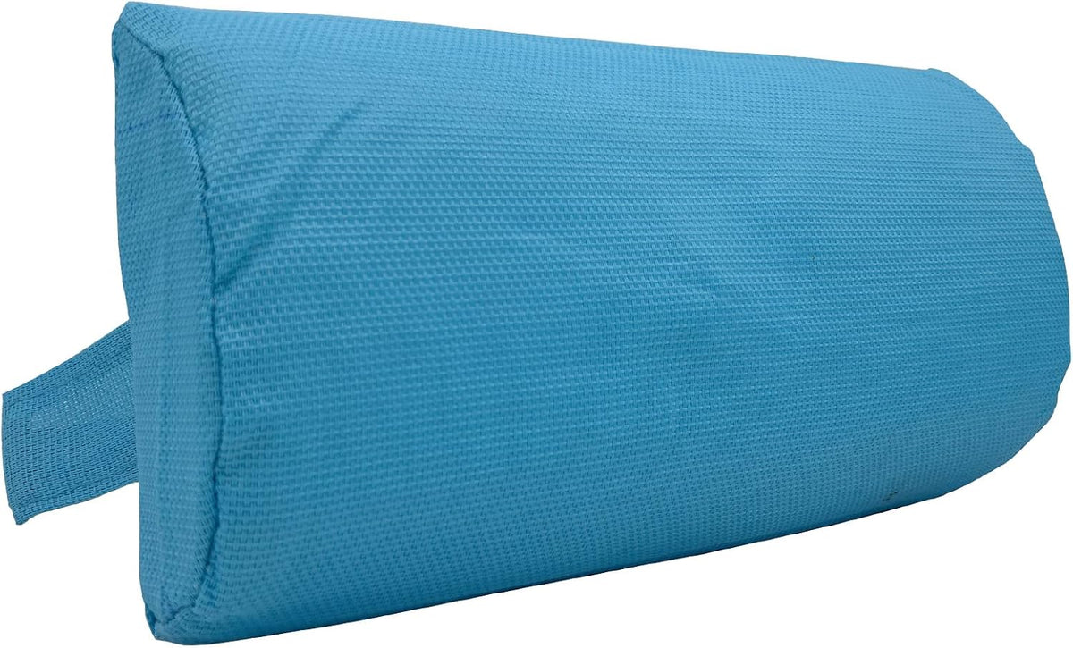 Zero Gravity Chair Set of 2 Replacement Pillow Headrest with Elastic Band, Universal Soft Removable Padded Cushion Head Pillow for Zero Gravity Lounge Chair, Folding Patio Lawn Recliner Chairs, Blue