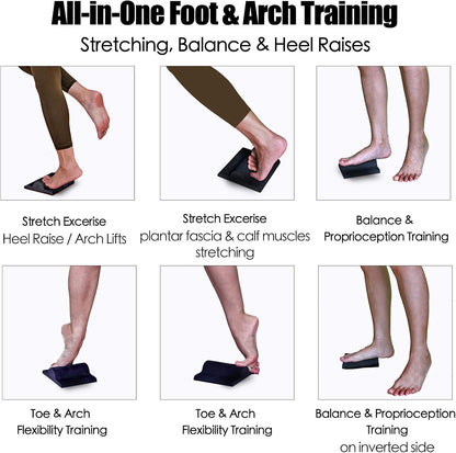 Plantar Fasciitis Relief Foot Stretching Pad for Plantar Fasciitis and Achilles tendonitis Relief Strengthening and Mobility Tool Improve Big Toe Flexibility Calf Stretcher for Foot Pain Recovery