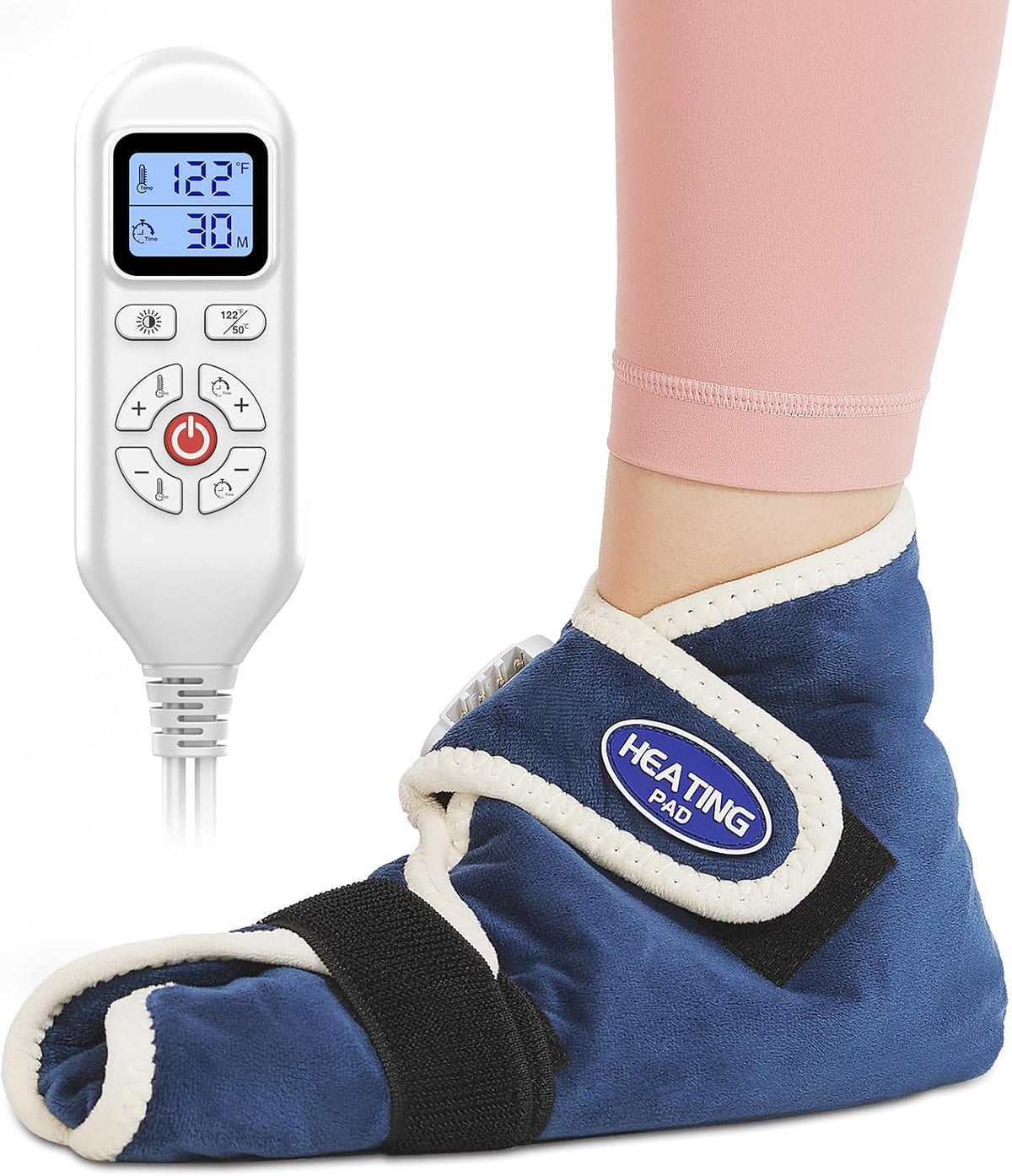 Foot Warmer, Electric Heating Pad for Foot&Ankle Pain Relie Fast Heating