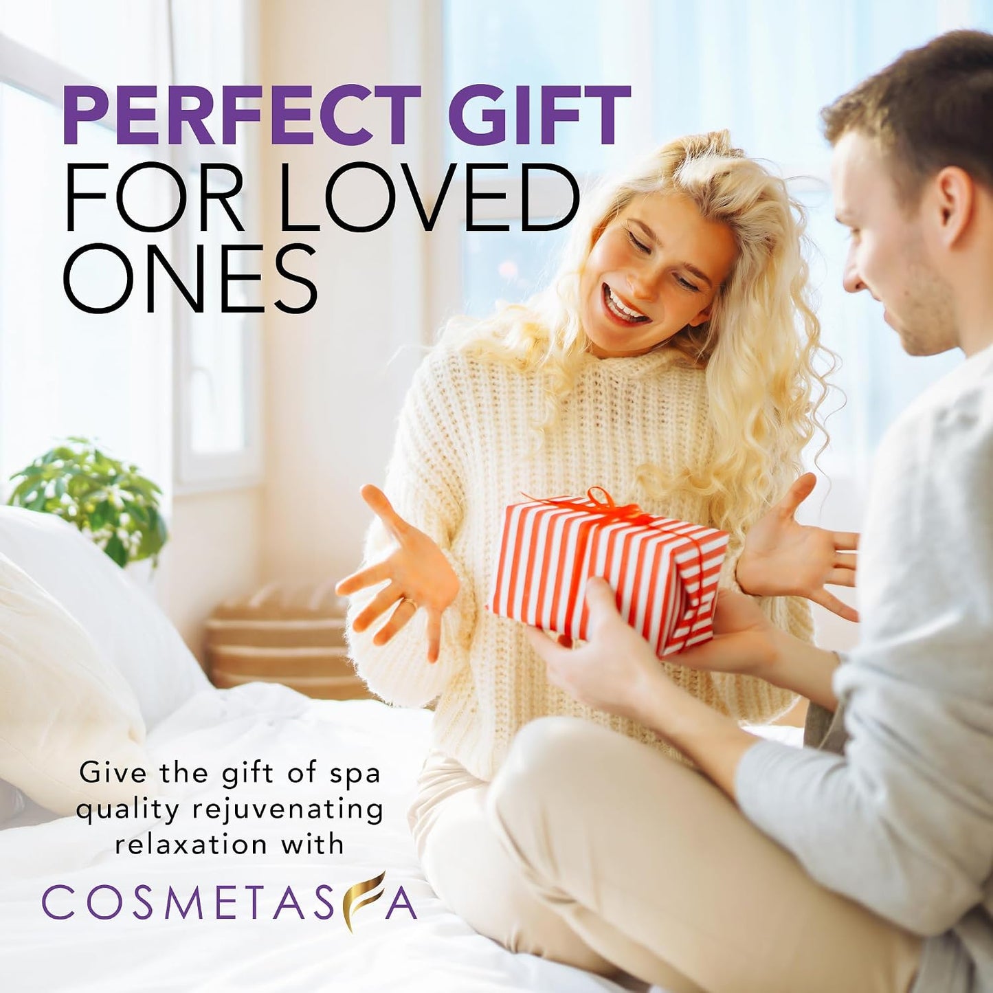 Cosmetasa Massage Oil for Sore Muscle Massage Therapy with Roller - All Natural, Cruelty-Free Massage Oils for Muscle Relaxing & Joint Comfort - Arnica Extract with Lavender & Chamomile Oil (8.8 oz)