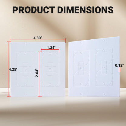 CARGEN Outlet Insulation Foam Pads Wall Draft Sealers 3mm EVA 30PCS Single | High-density flexible buffer requires no manual cutting; punch out unwanted sections for a custom fit