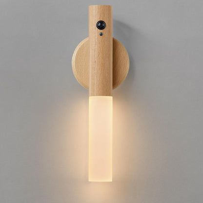 Montford Wall Sconces Set of Two Battery Operated, Motion Sensor Night Light Magnetic Wall Light Rechargeable, Peel and Stick Lights for Hallway