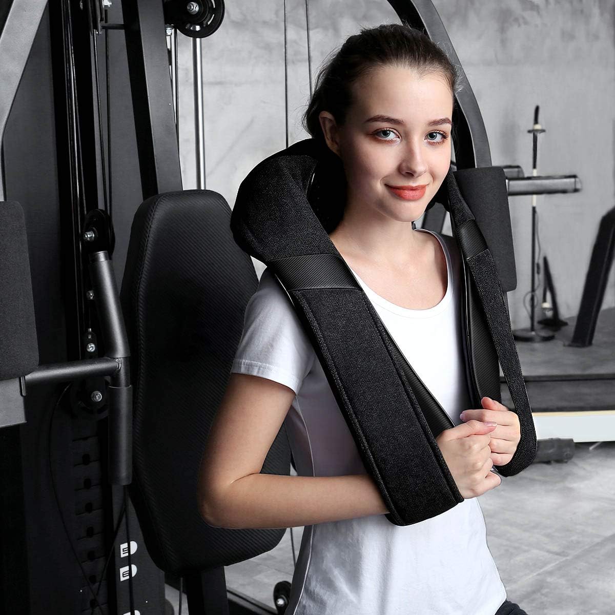 Shiatsu Neck and Back Massager with Heat for Pain Relief Deep Tissue Gifts