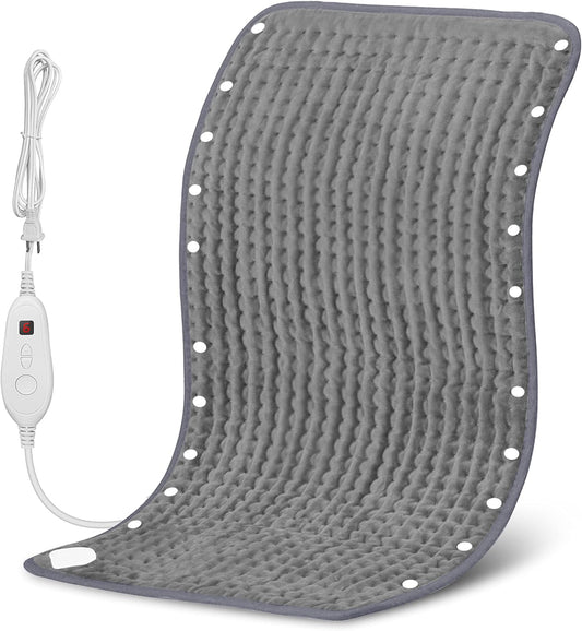 Snailax Heating Pad for Back, Foot Warmer, Large Washable Heating Pad