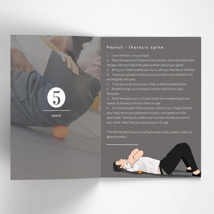 Lacrosse Ball for Myofascial Release, Trigger Point Massage Therapy | Best For Neck & Shoulder Pain, Video Series & eHandbook Included