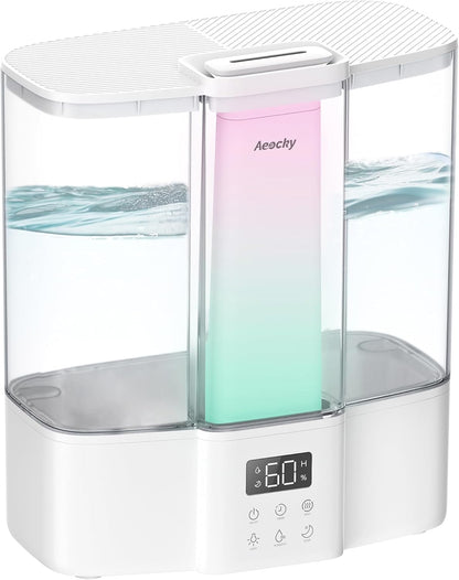 AEOCKY 4L Top-Fill Cool Mist Humidifier,Geek-Level Ultrasonic Humidifier