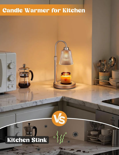 Candle Warmer Lamp with Timer Home Decor Birthday Gifts for Women