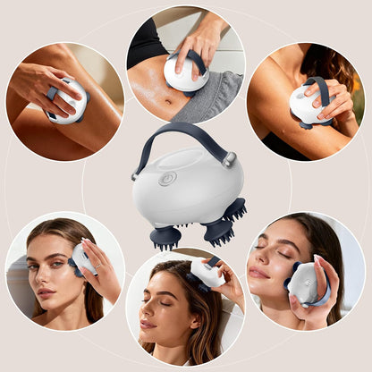 Scalp Massager, Head Massager Scalp with Tangle-Resistant Design