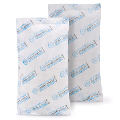 Wisesorb 500g x 2pcs Rechargeable Desiccant Packs, Reusable Car Dehumidifier, Microwave Reactivated Silica Gel Packets Moisture Absorber with Color Indicating for Safe Closet Basement Garage