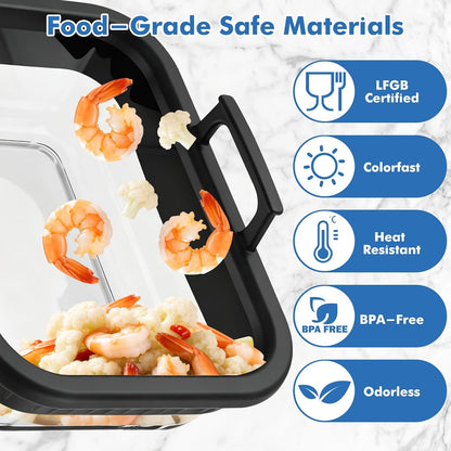 Air Fryer Accessories for Ninja Foodi DZ401, DZ550, SL401, SL451 10Qt