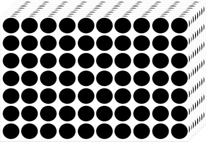 3500 Pieces Dot Stickers, 3/4 inch Color Coding Labels, 10 Color Circle Price Stickers for Office Classroom Student