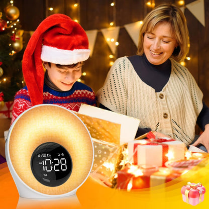 Sunrise Alarm Clock, Wake Up Light, Sleep Sound Machine for Bedroom