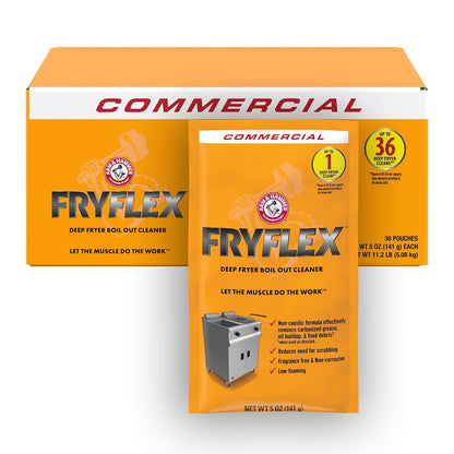Arm & Hammer Fryflex Deep Fryer Boil Out Cleaner - 36 ct. (5 oz.)